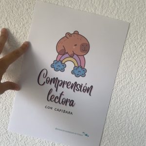 Cuaderno comprensión lectora capibara