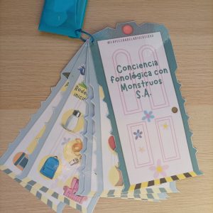 Material Conciencia fonológica Monstruos S.A.