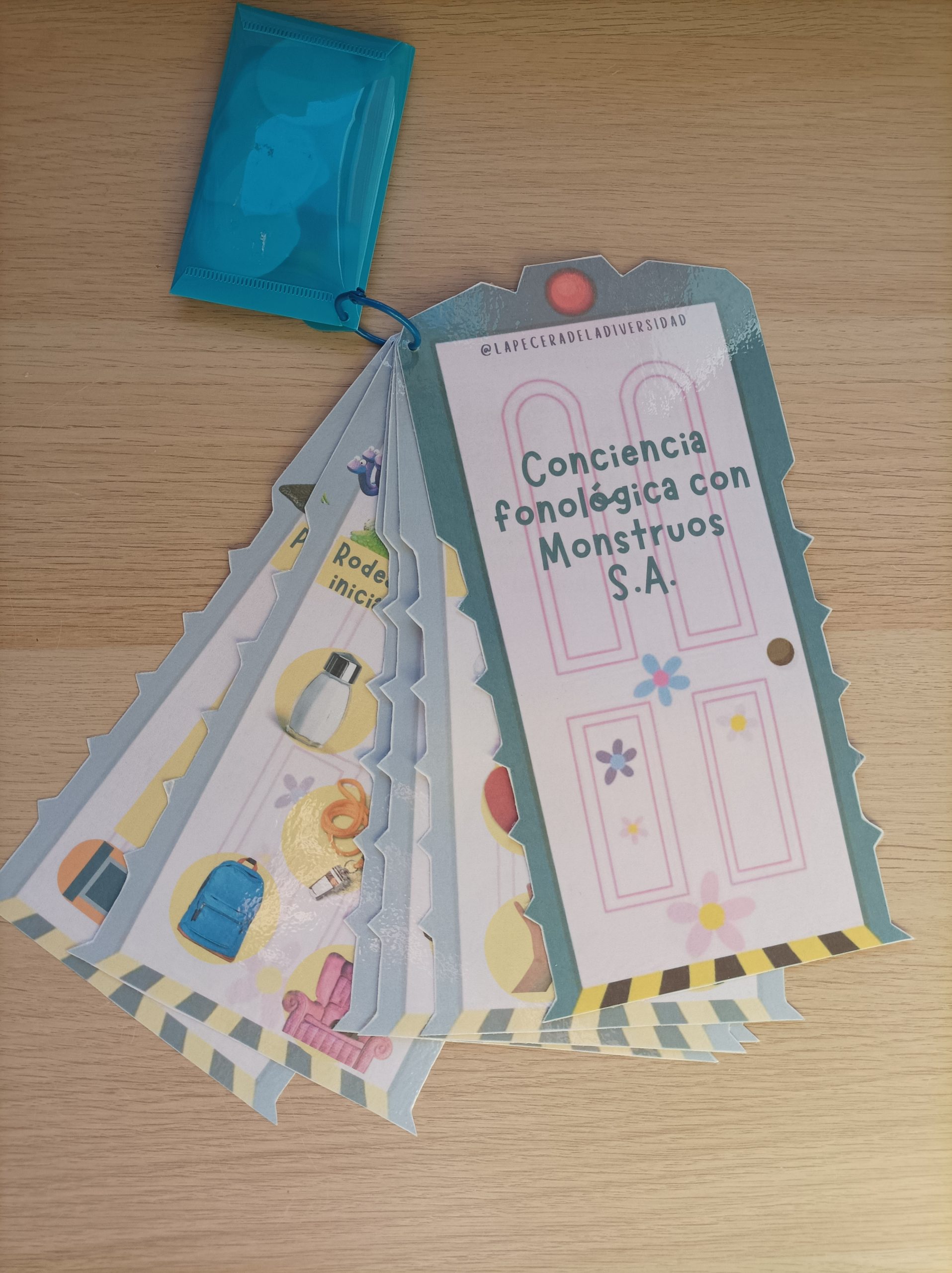 Material Conciencia fonológica Monstruos S.A.
