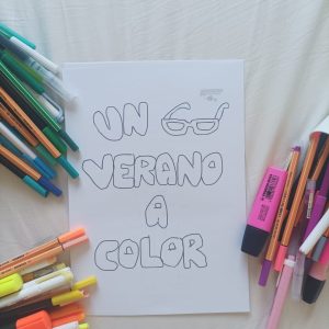 Cuadernillo de verano de pintar