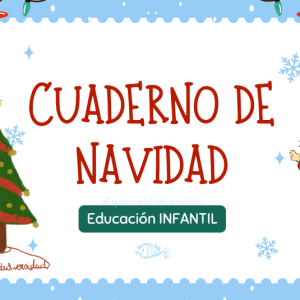 Cuaderno Navidad Educación Infantil