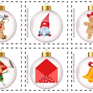 Decora las bolas de Navidad